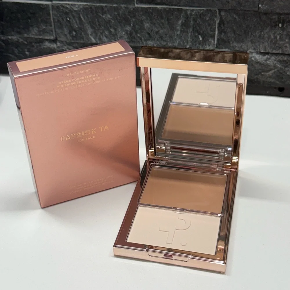 Patrick Ta MAJOR SKIN CRÈME FOUNDATION & FINISHING POWDER DUOS. Fair 4